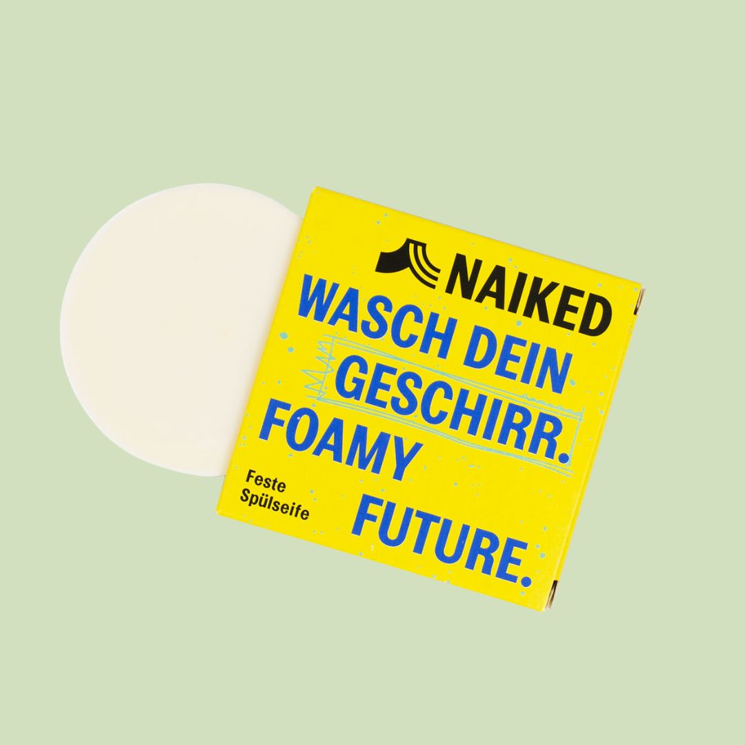 Feste Geschirrspülseife