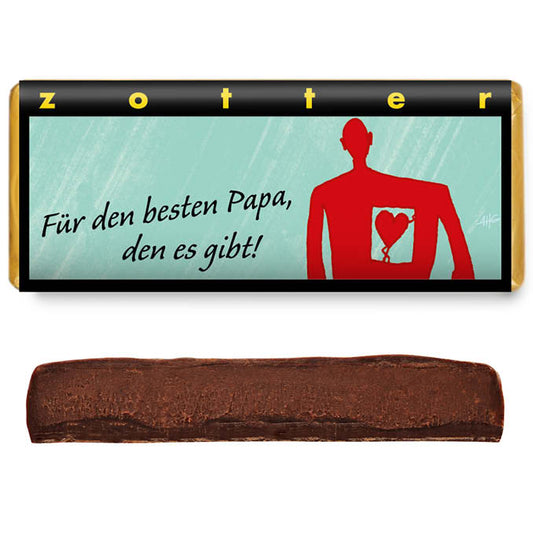 Für den besten Papa Schokolade