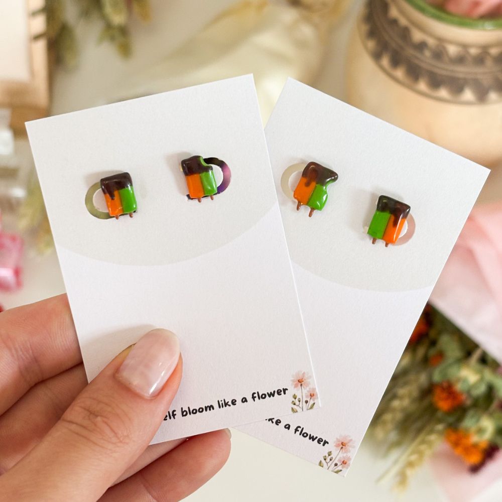 Eis Ohrringe Stecker (Jetzt vorbestellen Lieferung ab 06.08.2025)
