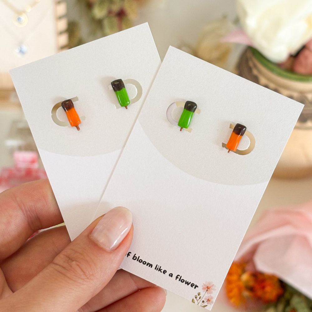 Eis Ohrringe Stecker (Jetzt vorbestellen Lieferung ab 06.08.2025)