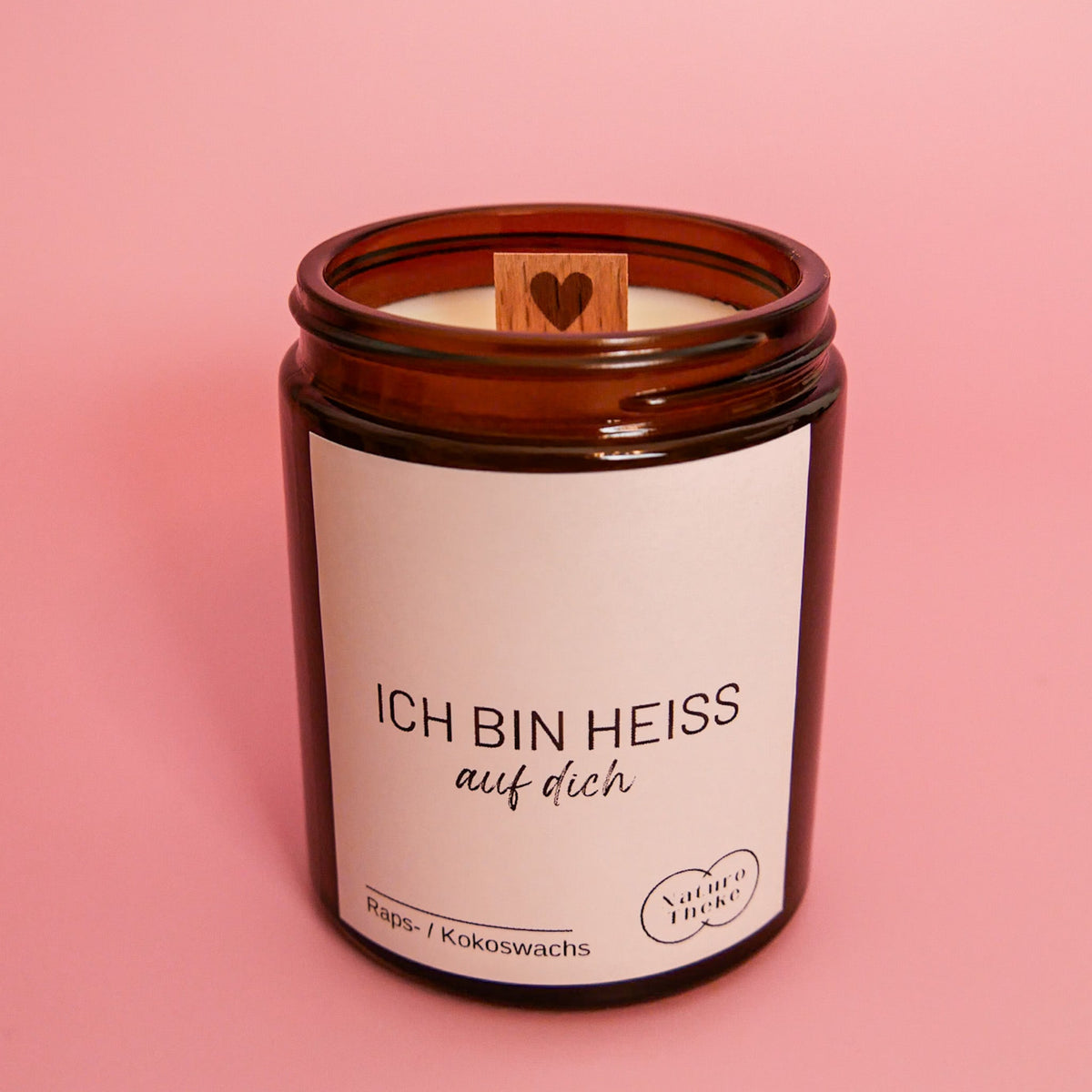 Ich bin heiss auf dich Duftkerze in Box
