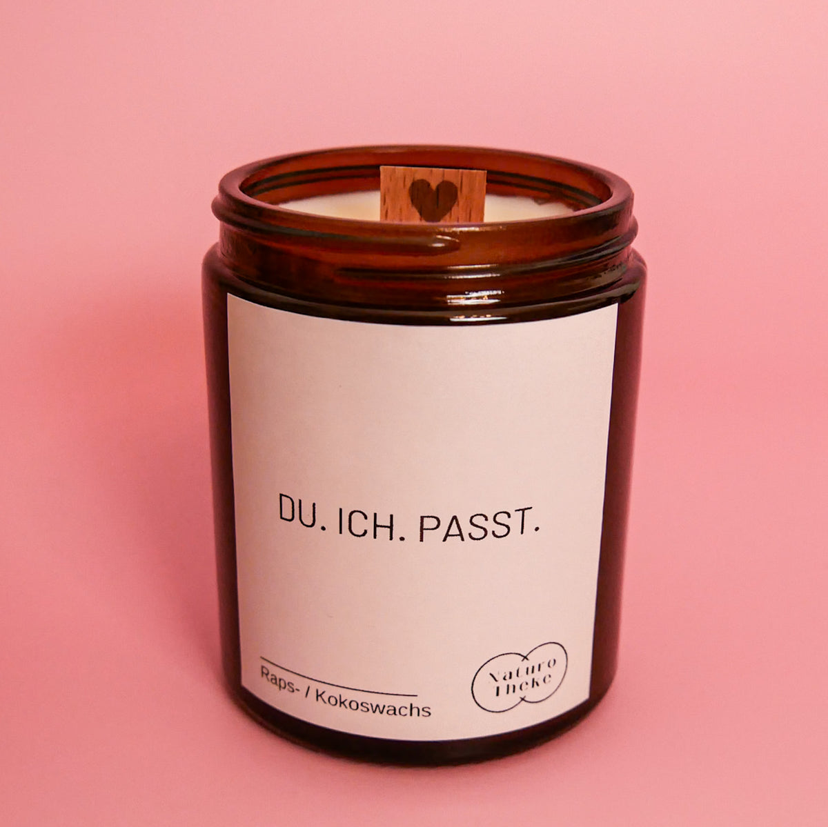 Du. Ich. Passt. Duftkerze in Box