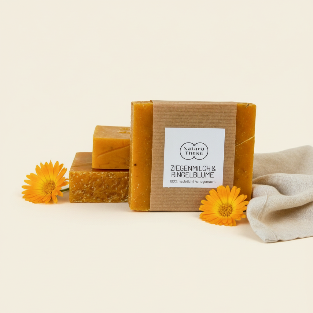 Ziegenmilch & Ringelblume Naturseife