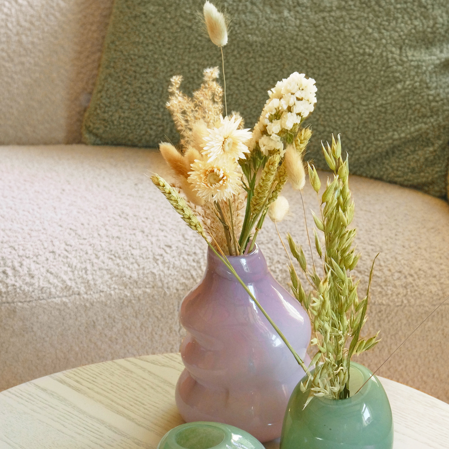 Trockenblumen Geschenkbox Anna - Natur