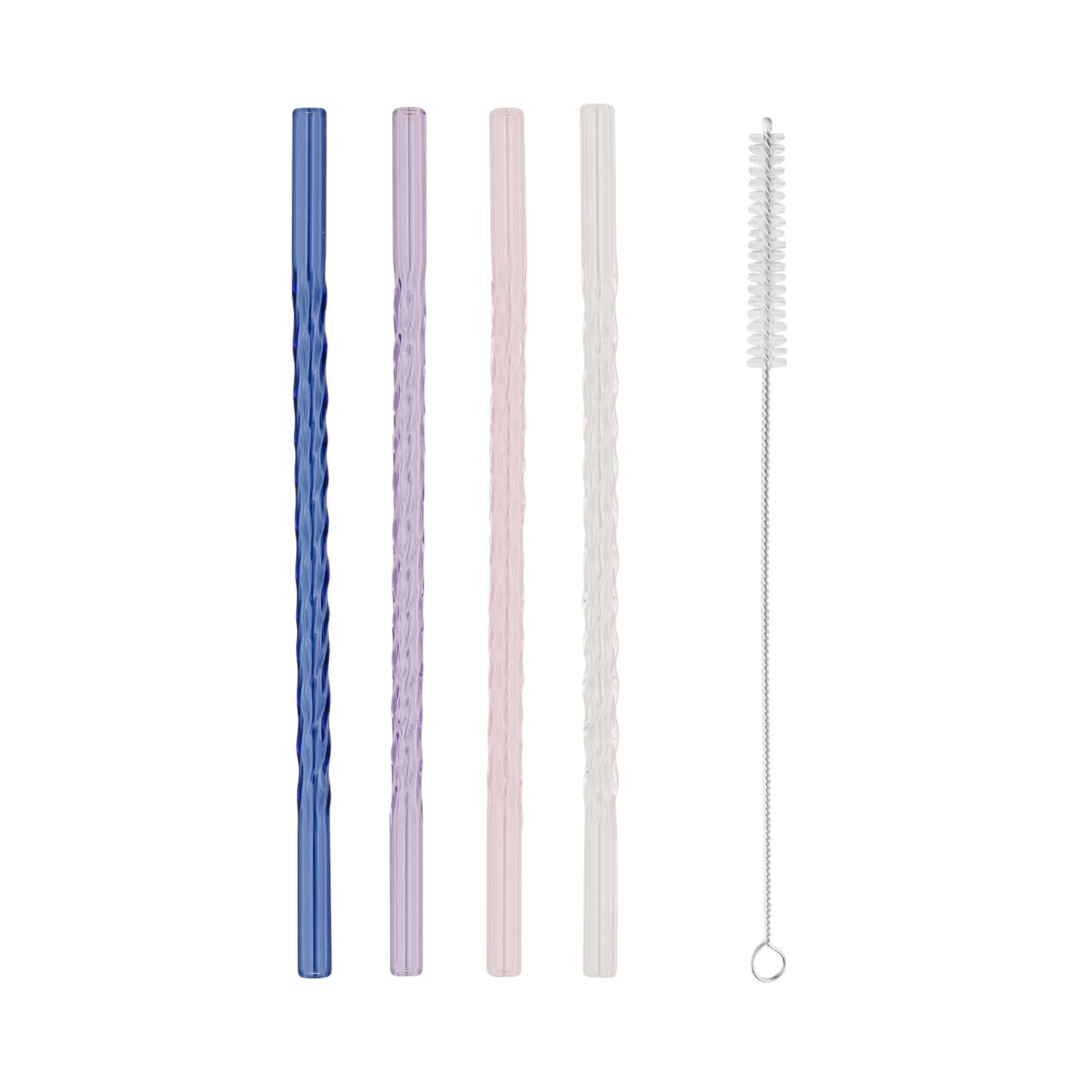 Glas Strohhalme (4er Set) - verschiedene Varianten