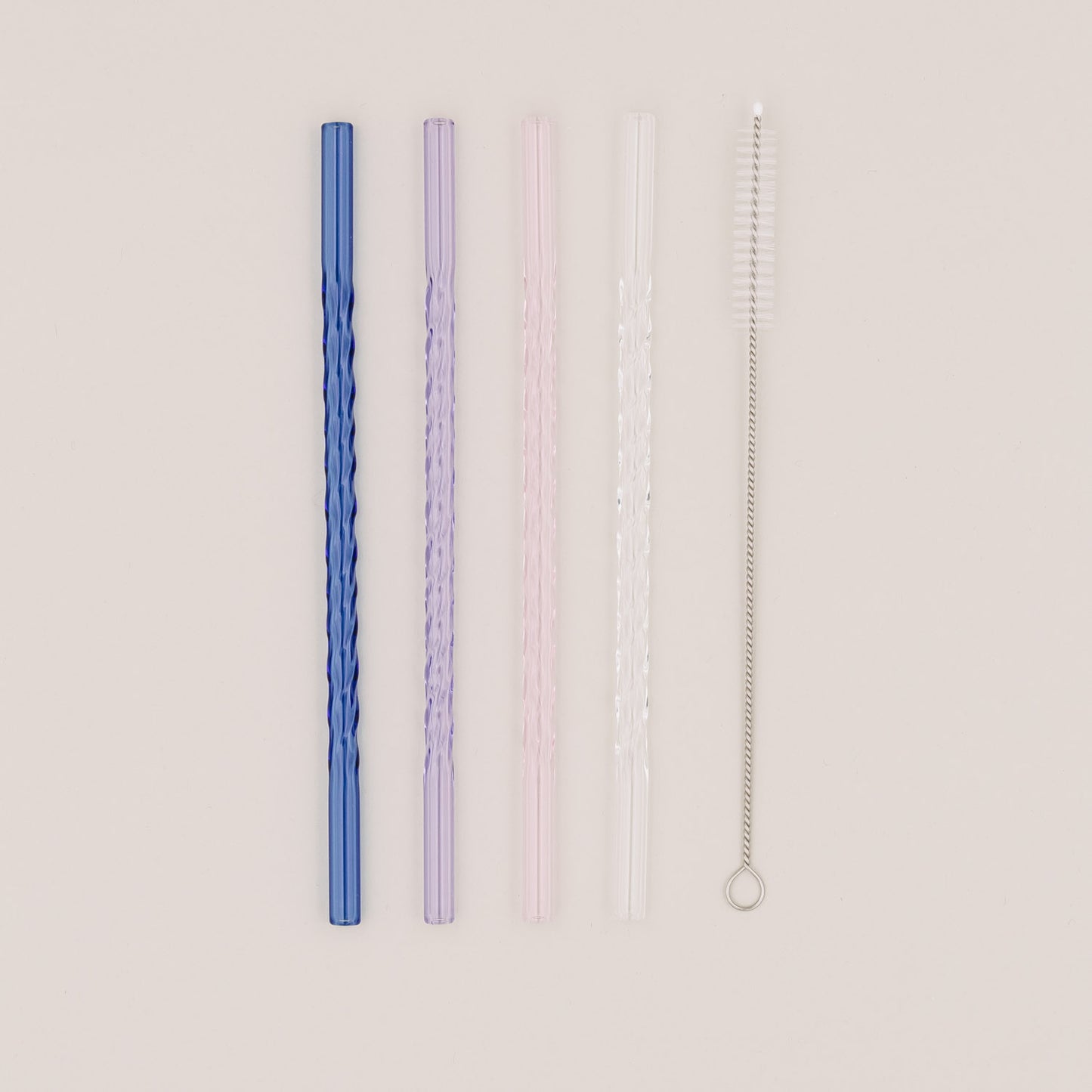 Glas Strohhalme (4er Set) - verschiedene Varianten