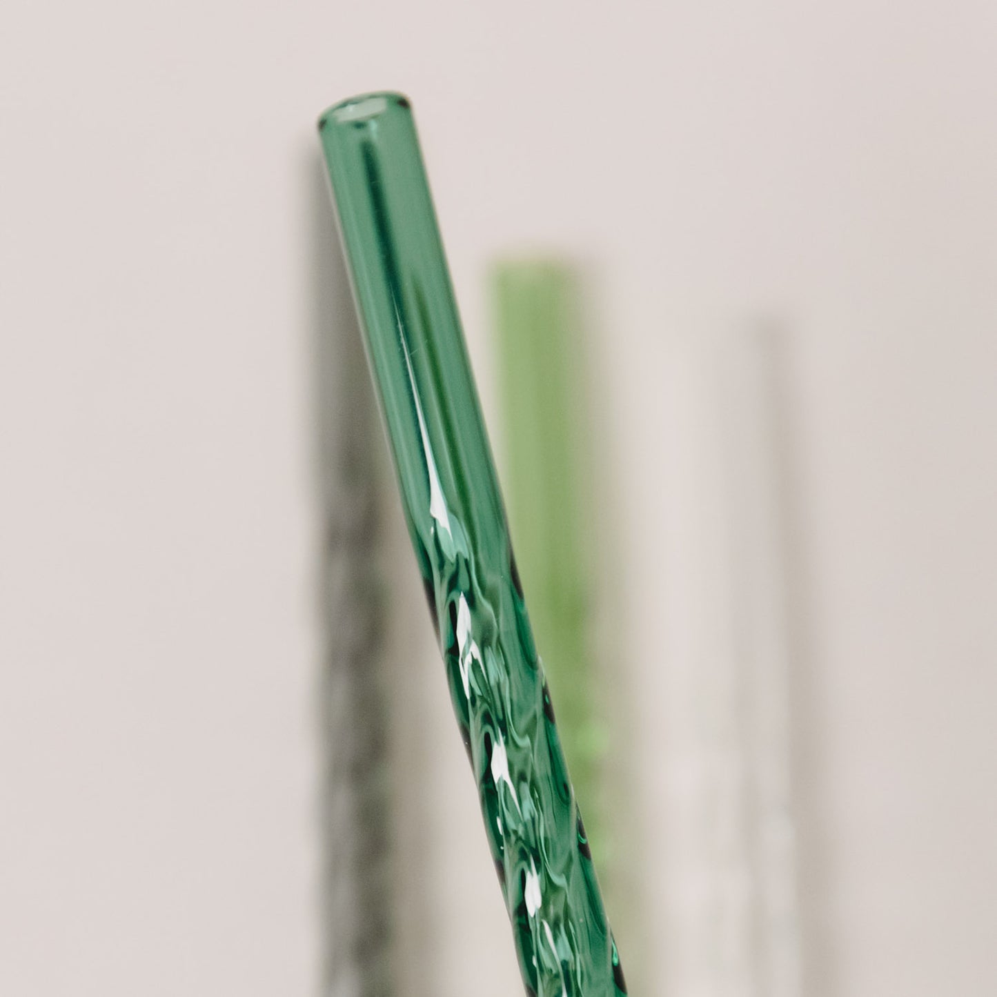 Glas Strohhalme (4er Set) - verschiedene Varianten