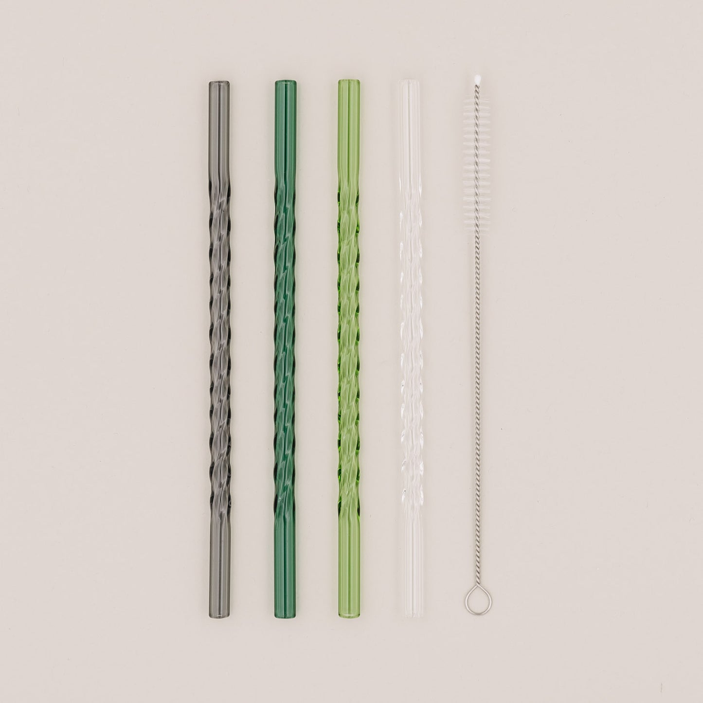 Glas Strohhalme (4er Set) - verschiedene Varianten