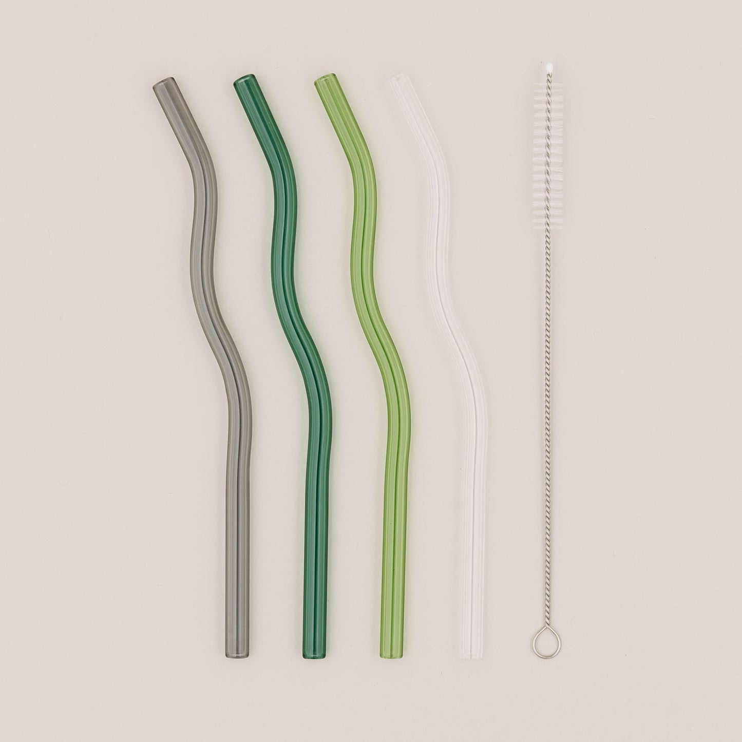 Glas Strohhalme (4er Set) - verschiedene Varianten