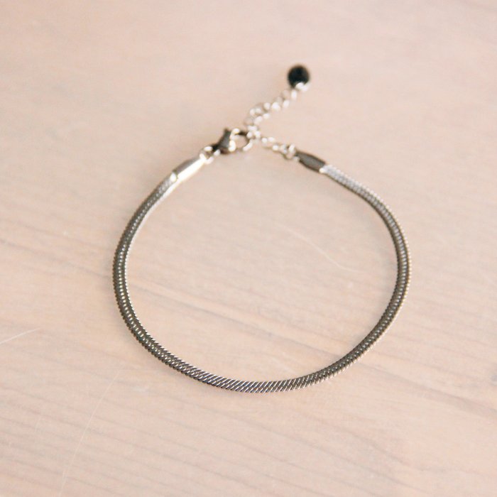 Schlangen Armband silber