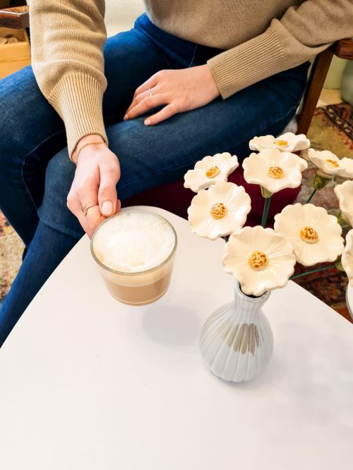 handgemachte Keramik Wien und Kaffee