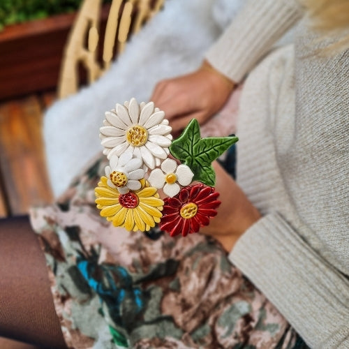 Keramik Blumensträuße aus Wien