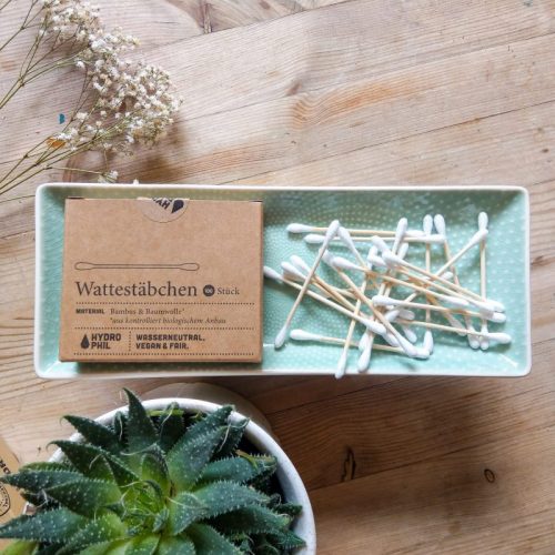 Wattestäbchen plastikfrei