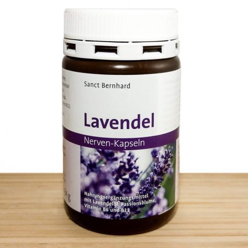 Lavendel Kapseln Nahrungsergänzung
