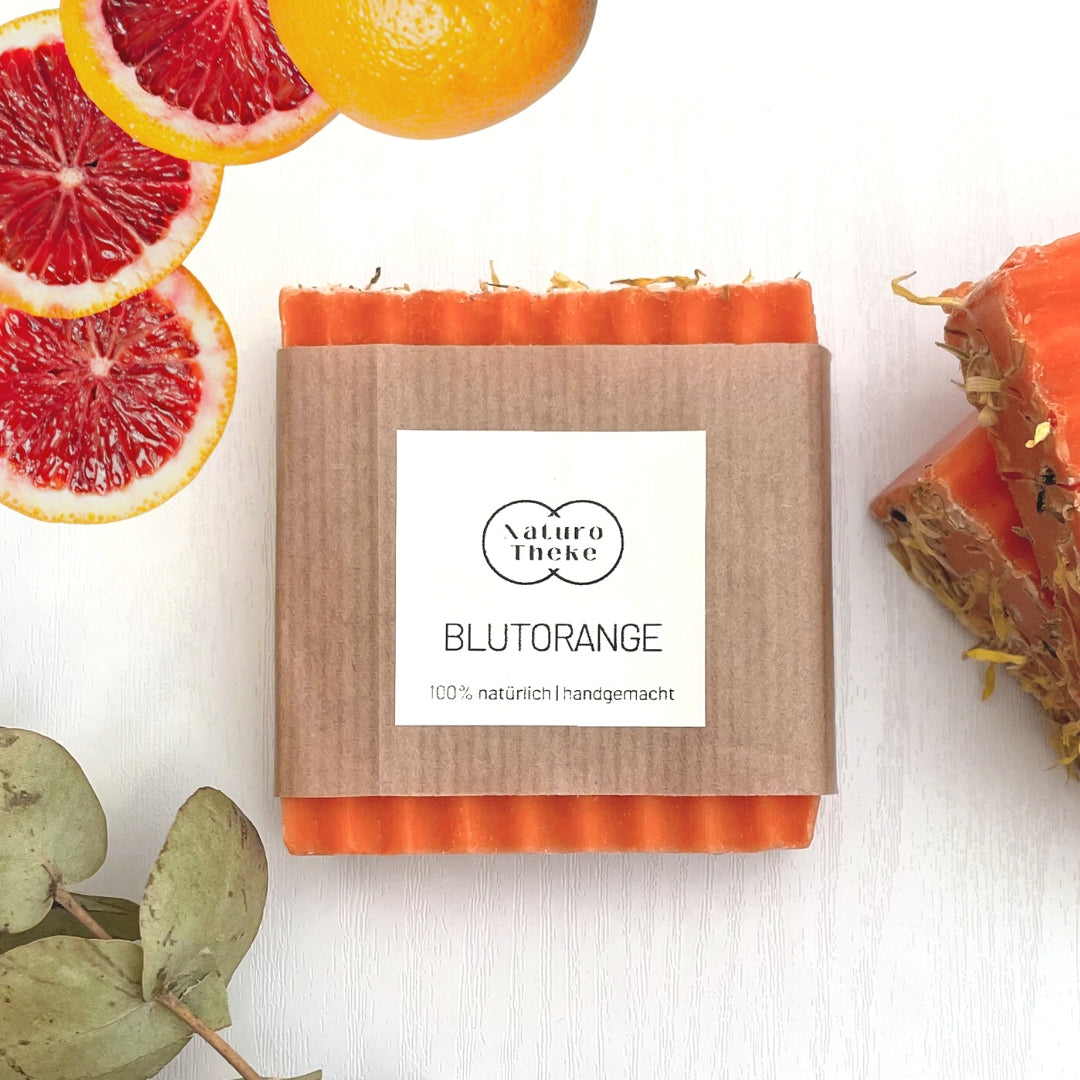 Blutorange Naturseife