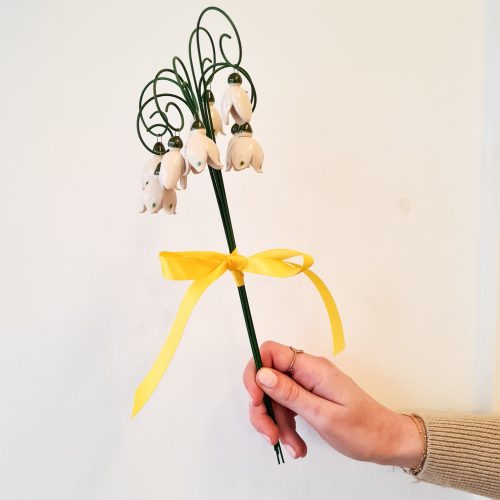 Keramik Blumen handgemacht