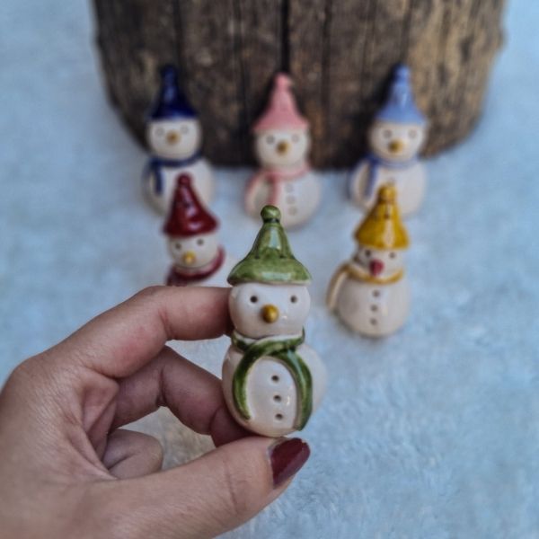 Familie Nordpol Schneemann