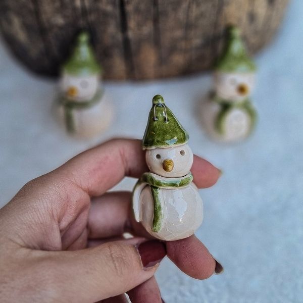 Familie Nordpol Schneemann