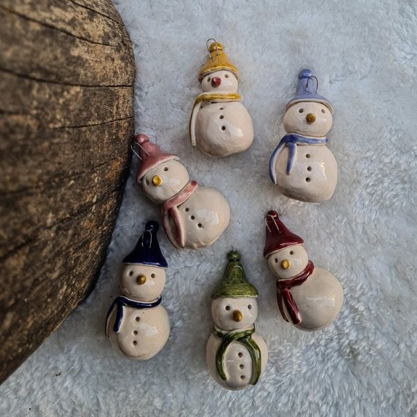Familie Nordpol Schneemann