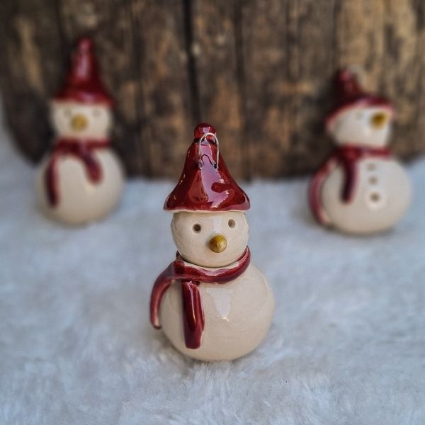 Familie Nordpol Schneemann