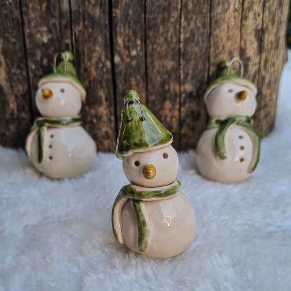 Familie Nordpol Schneemann