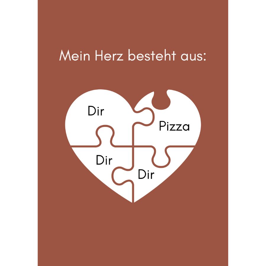 Valentinstags Postkarte 💌