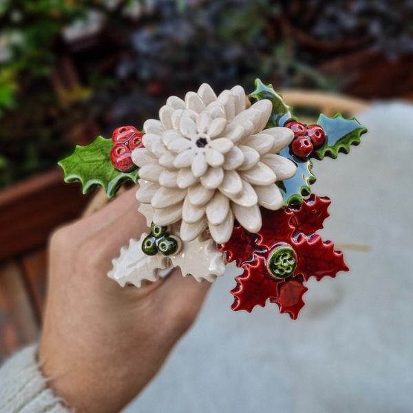 Winterspaziergang Strauß