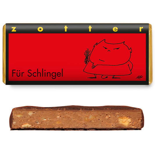 Für Schlingel Schokolade