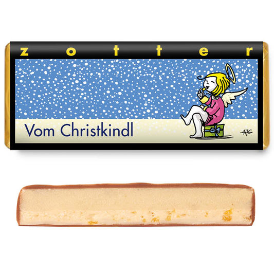 Vom Christkindl Schokolade