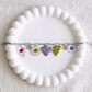 Blumenbiene Charm Armband