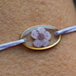 Purple Blush Armband oval
