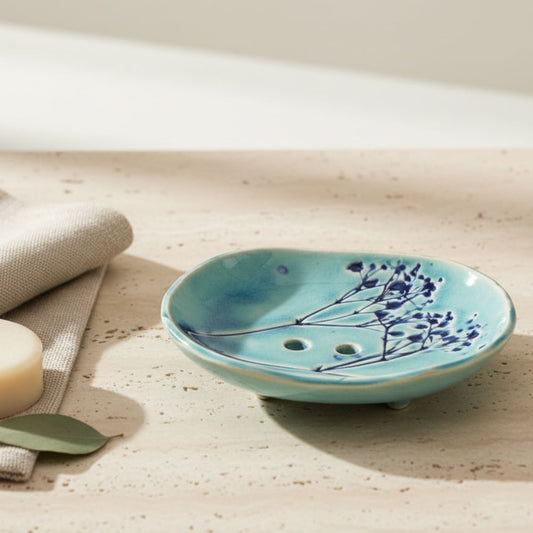 Enns Seifenschale (kleinere Größe) - Schleierkraut