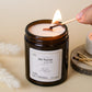 Kerze im Tiegel + Geschenkbox - Vanille