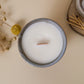 Kerze im Keramikbecher + Geschenkbox - Litsea Cubeba