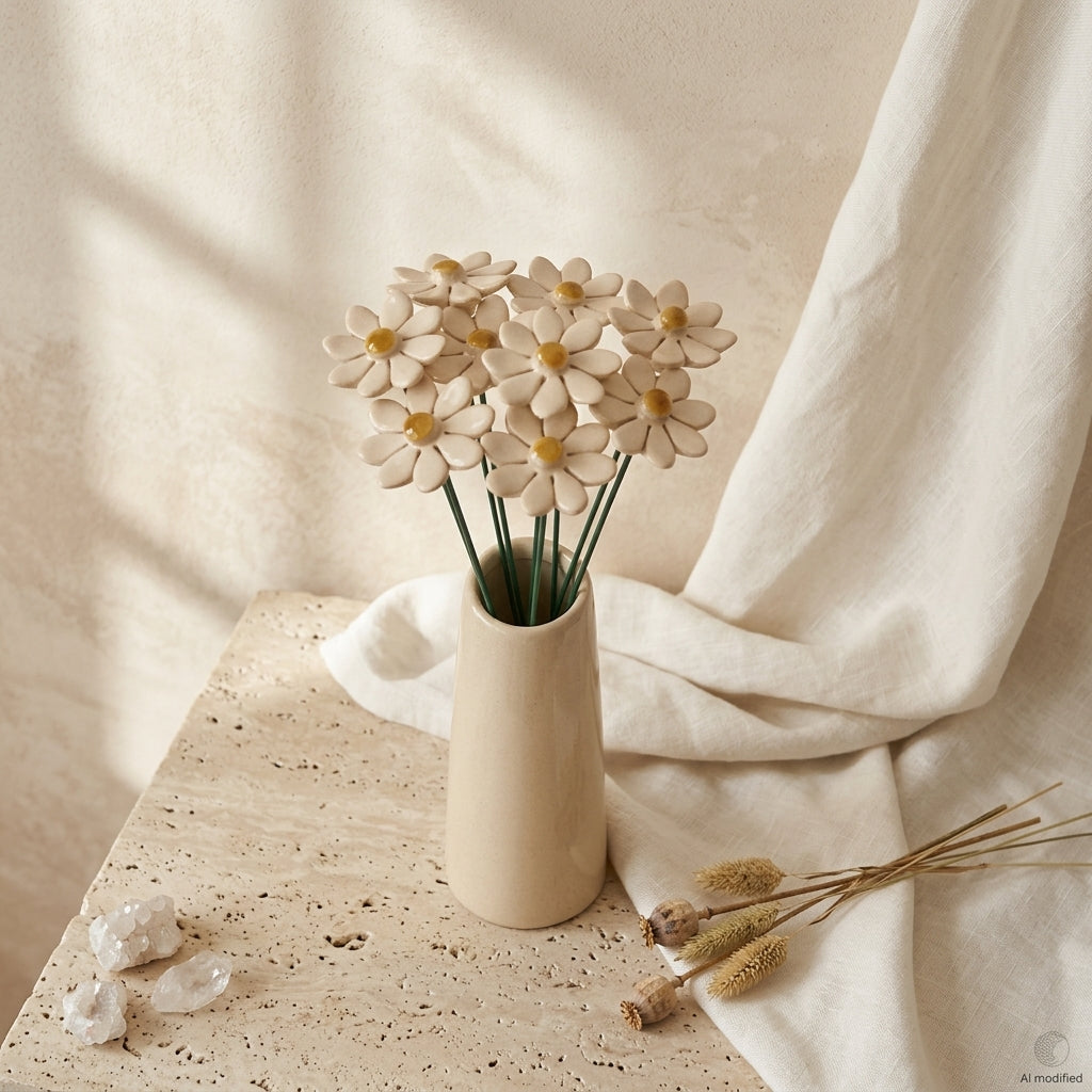 Margerite – Keramikblume