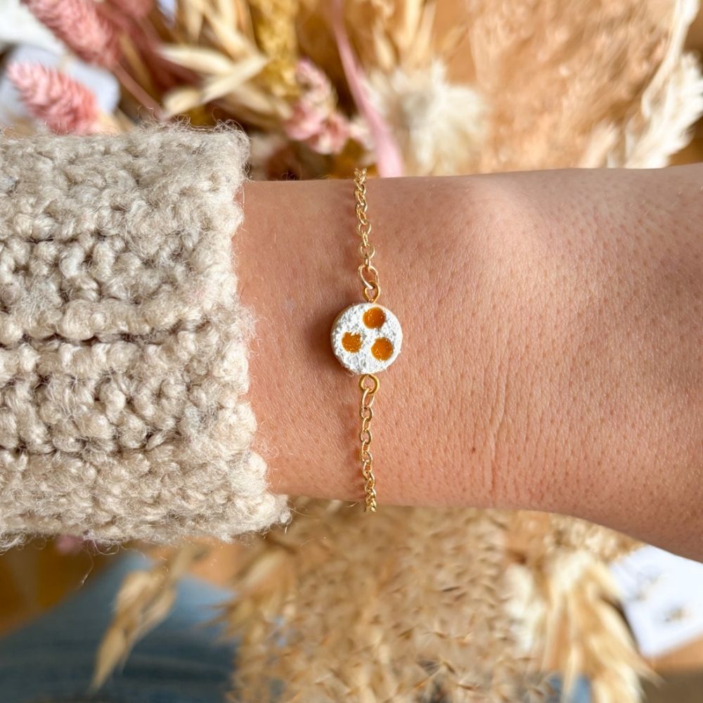 Keks Armband Linzeraugen / Vanillekipferl