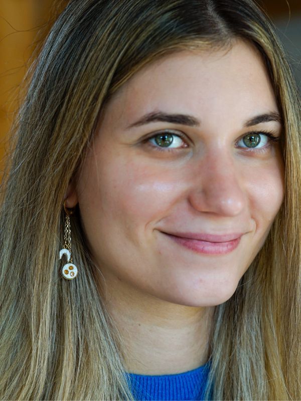 Keks Ohrring Linzeraugen, Vanillekipferl