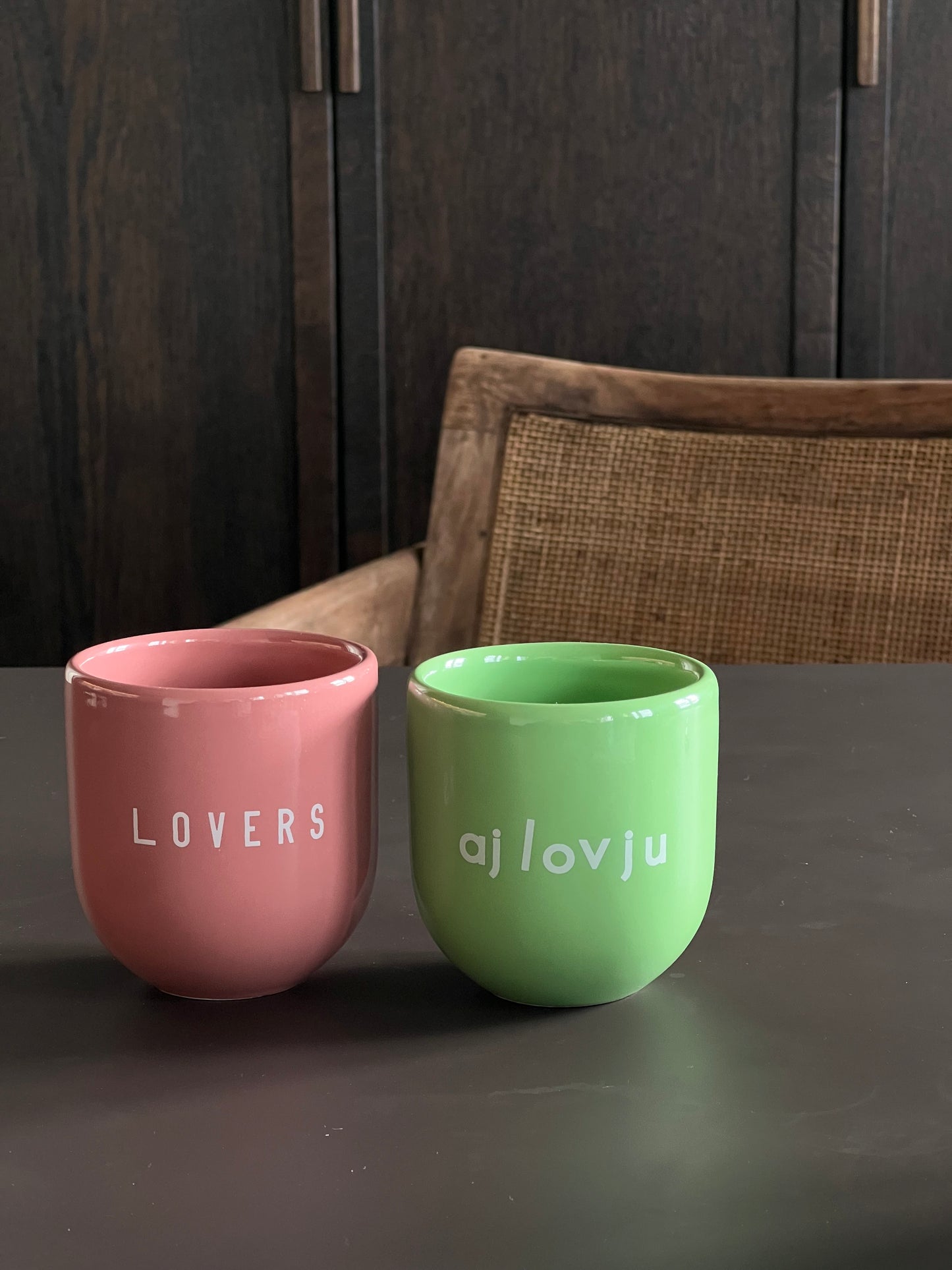 Lovers Becher