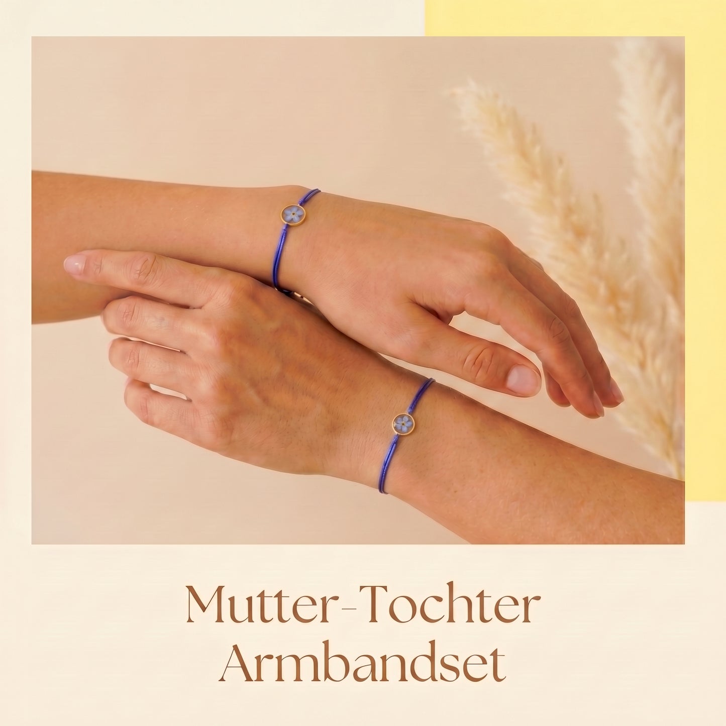 Mutter Tochter Armband 2er Set