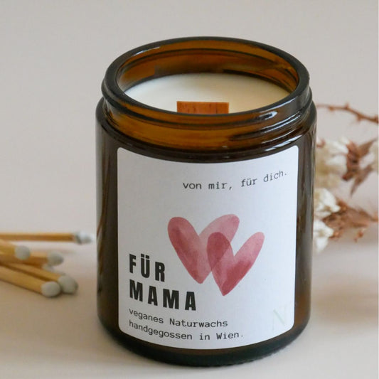 Für Mama Duftkerze + Box