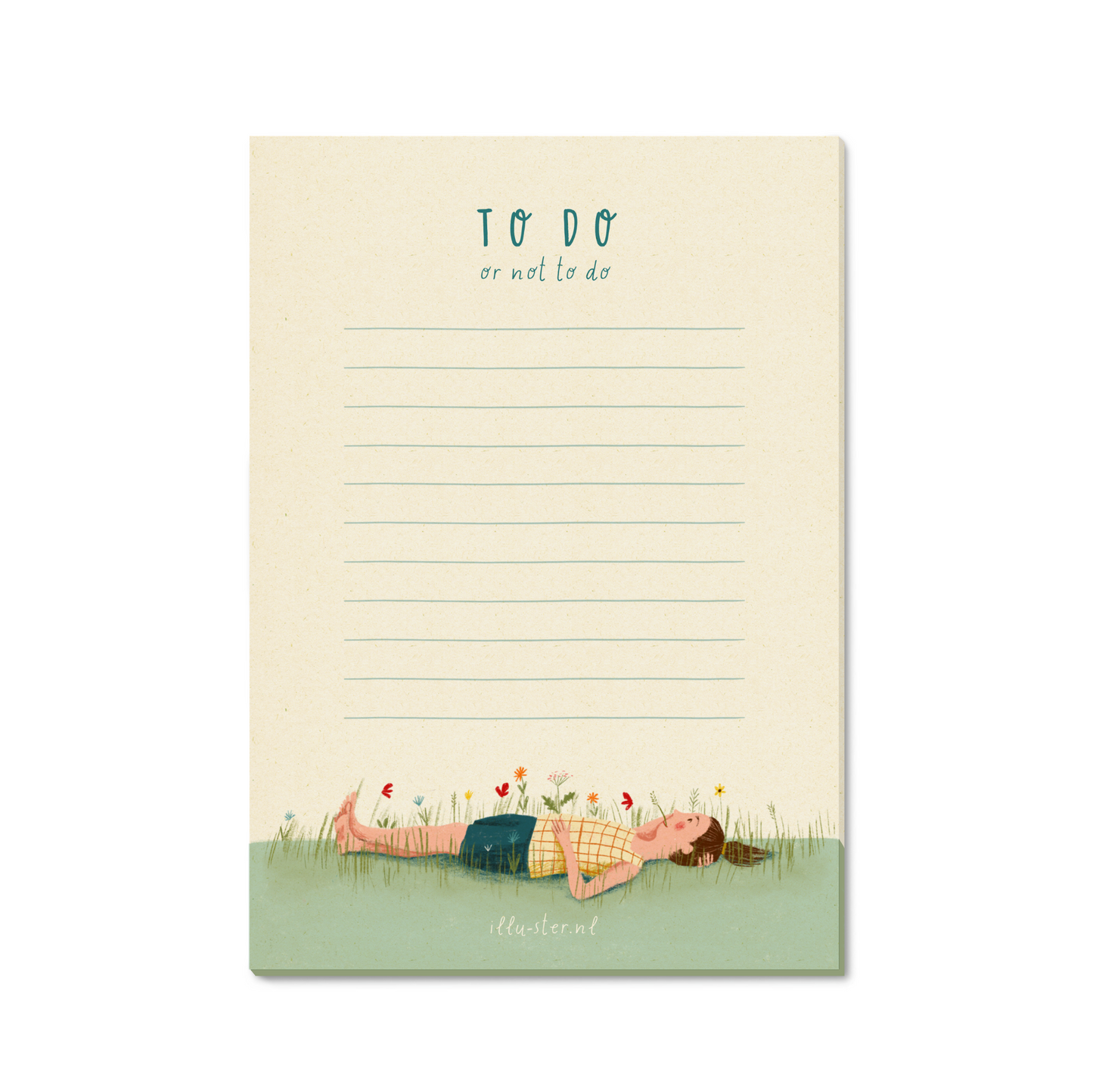 Notepad - TO DO OR NOT TO DO - Recyclingpapier