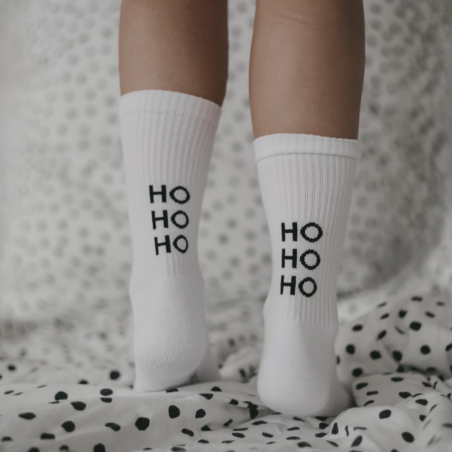 Socken weiß Hohoho