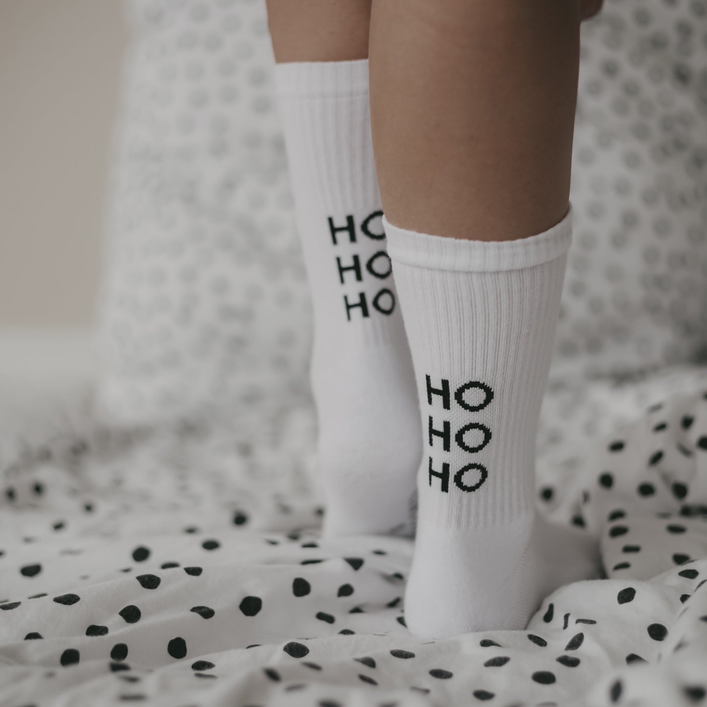 Socken weiß Hohoho