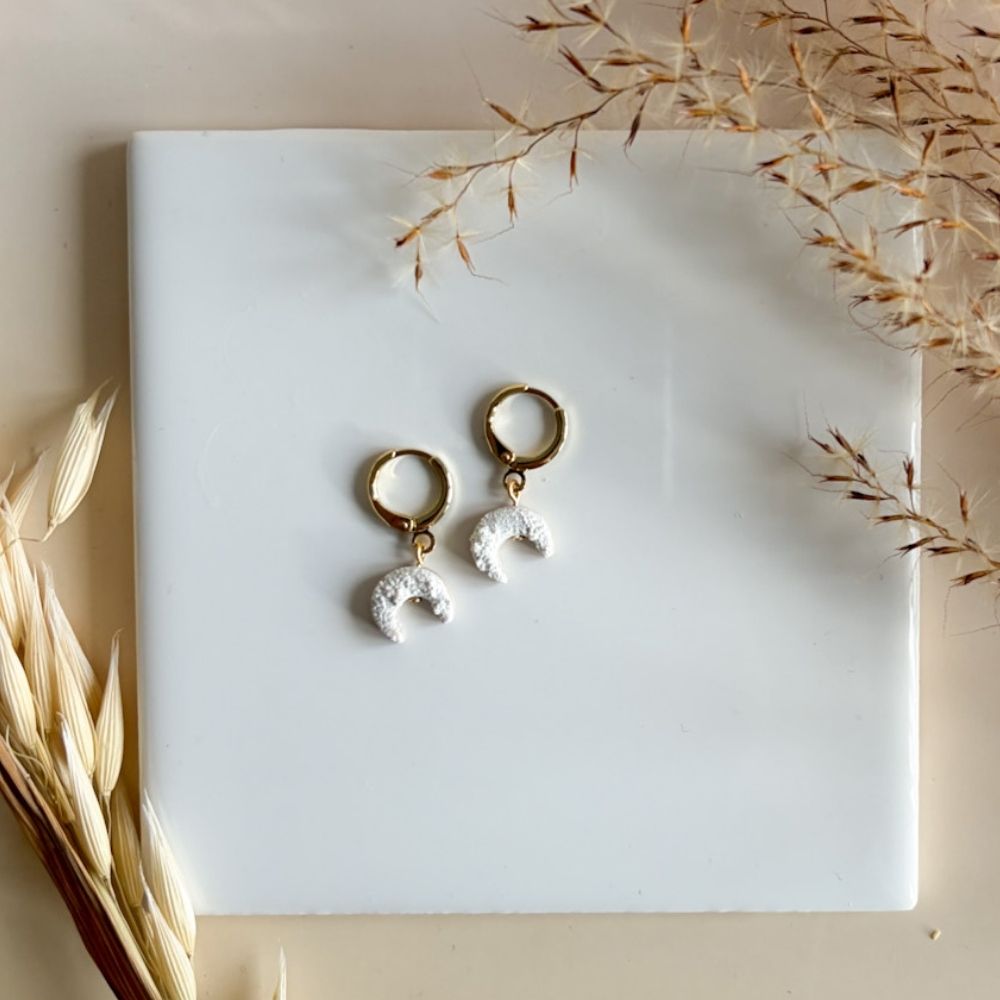 Keks Ohrring Vanillekipferl