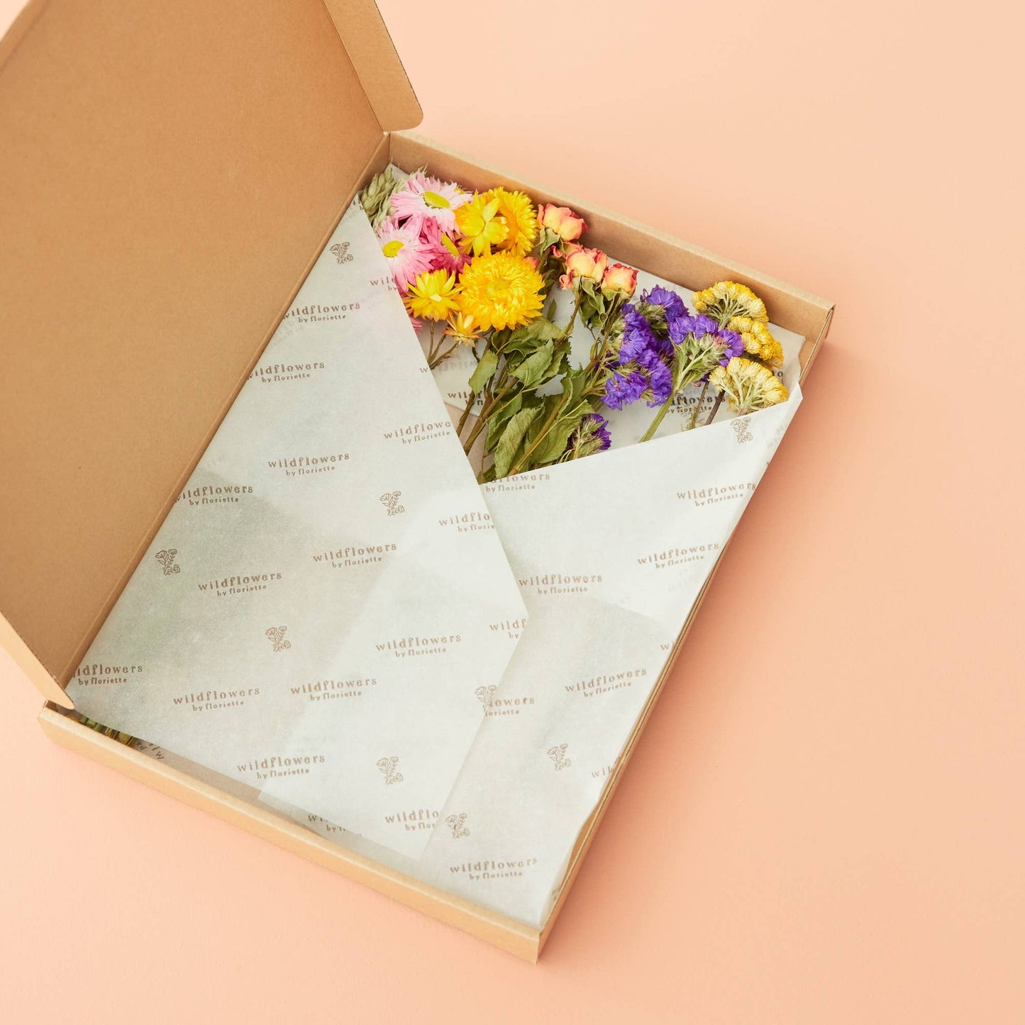 Trockenblumen Geschenkbox Amelie - multi