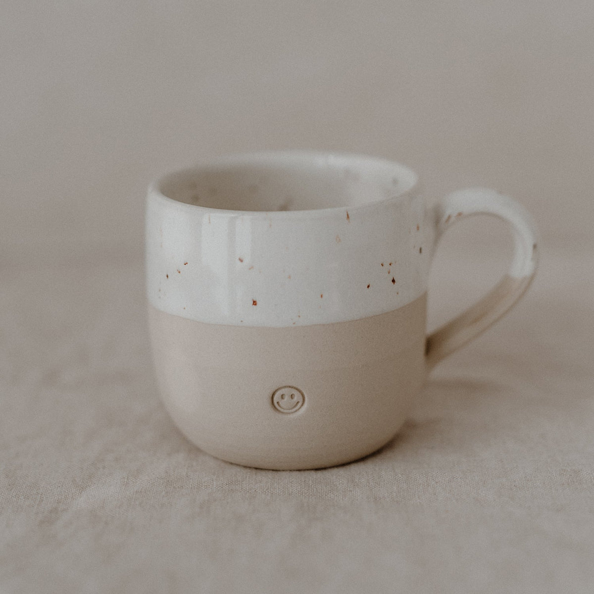 Smiley Cappuccino-Tasse klein – NaturoTheke