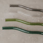Glas Strohhalme (4er Set) - verschiedene Varianten