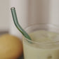 Glas Strohhalme (4er Set) - verschiedene Varianten