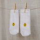 Socken gelb Smiley
