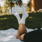 Socken gelb Smiley